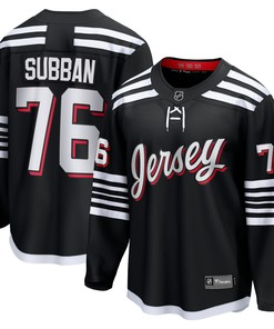 P.k. Subban New Jersey Devils Fanatics Branded Alternate Premier Breakaway Player Jersey - Black Nhl - Robokeg