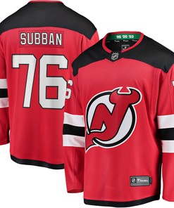 Pk Subban New Jersey Devils Fanatics Branded Premier Breakaway Player Jersey Red Nhl - Robokeg