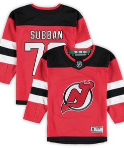 P.k. Subban New Jersey Devils Preschool Home Premier Player Jersey - Red Nhl - Robokeg