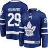 Pontus Holmberg 29 Toronto Maple Leafs Stanley Cup 2023 Playoffs Patch Home Breakaway Men Jersey - Blue - Robokeg