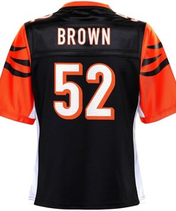 Preston Brown Cincinnati Bengals Nfl Pro Line Womens Player Jersey - Black - Robokeg