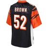 Preston Brown Cincinnati Bengals Nfl Pro Line Youth Player Jersey - Black - Robokeg