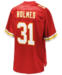 Priest Holmes Kansas City Chiefs Nfl Pro Line Retired Player Jersey - Red - Robokeg