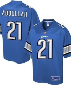 Pro Line Mens Detroit Lions Ameer Abdullah Team Color Nfl Jersey - Robokeg