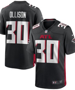 Qadree Ollison Atlanta Falcons Game Jersey - Black Nfl - Robokeg