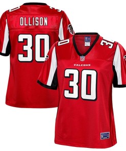 Qadree Ollison Atlanta Falcons Nfl Pro Line Womens Player Jersey - Red - Robokeg