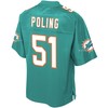 Quentin Poling Miami Dolphins Nfl Pro Line Youth Player Jersey - Aqua - Robokeg