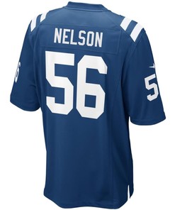 Quenton Nelson Indianapolis Colts 2018 Nfl Draft First Round Pick Game Jersey - Royal - Robokeg