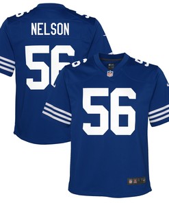 Quenton Nelson Indianapolis Colts Alternate Game Jersey - Royal Nfl - Robokeg
