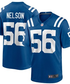 Quenton Nelson Indianapolis Colts Game Player Jersey - Royal Nfl - Robokeg