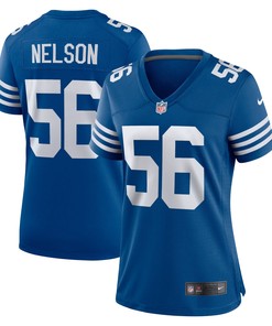 Quenton Nelson Indianapolis Colts Womens Alternate Game Jersey - Royal Nfl - Robokeg
