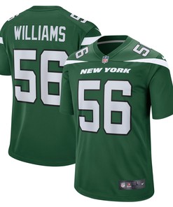 Quincy Williams New York Jets Game Jersey - Gotham Green Nfl - Robokeg