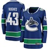 Quinn Hughes Vancouver Canucks Fanatics Branded Womens Home Breakaway Jersey - Blue Nhl - Robokeg