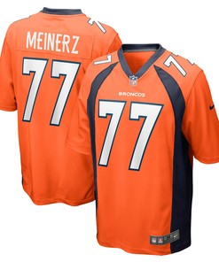 Quinn Meinerz Denver Broncos Game Jersey - Orange Nfl - Robokeg