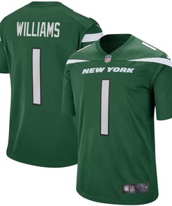 Quinnen Williams New York Jets 2019 Nfl Draft First Round Pick Game Jersey Gotham Green 2019 - Robokeg