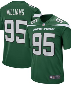 Quinnen Williams New York Jets Game Jersey - Gotham Green Nfl - Robokeg