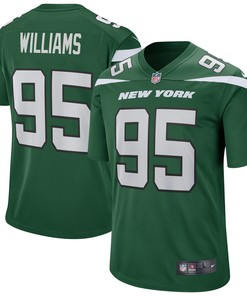 Quinnen Williams New York Jets Game Player Jersey - Gotham Green Nfl - Robokeg