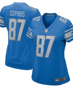 Quintez Cephus Detroit Lions Womens Game Jersey - Blue Nfl - Robokeg