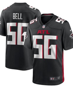 Quinton Bell Atlanta Falcons Game Jersey - Black Nfl - Robokeg