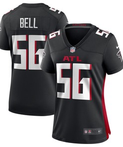 Quinton Bell Atlanta Falcons Womens Game Jersey - Black Nfl - Robokeg