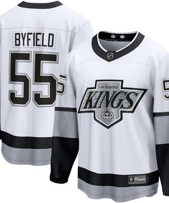 Quinton Byfield Los Angeles Kings Fanatics Branded Alternate Premier Breakaway Player Jersey - White Nhl - Robokeg