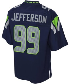 Quinton Jefferson Seattle Seahawks Nfl Pro Line Player Jersey - College Navy - Robokeg