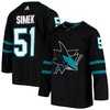 Radim Simek San Jose Sharks Adidas Alternate Authentic Jersey - Black Nhl - Robokeg