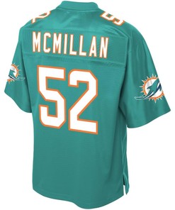 Raekwon Mcmillan Miami Dolphins Nfl Pro Line Team Player Jersey - Aqua - Robokeg