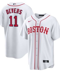 Rafael Devers Boston Red Sox 2021 Patriots Day Official Replica Player Jersey - White Mlb - Robokeg