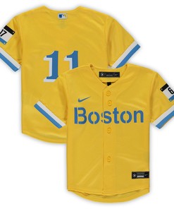 Rafael Devers Boston Red Sox Toddler City Connect Replica Player Jersey - Gold Mlb - Robokeg