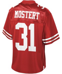 Raheem Mostert San Francisco 49ers Nfl Pro Line Team Player Jersey - Scarlet - Robokeg