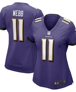 Raleigh Webb Baltimore Ravens Womens Player Game Jersey - Purple Nfl - Robokeg