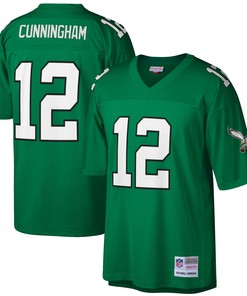 Randall Cunningham Philadelphia Eagles Mitchell & Ness Big & Tall 1990 Retired Player Replica Jersey - Kelly Green Nfl - Robokeg