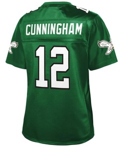 Randall Cunningham Philadelphia Eagles Nfl Pro Line Womens Retired Player Jersey - Kelly Green - Robokeg