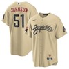 Randy Johnson 51 Jersey, Arizona Diamondbacks City Connect Player Jersey - Sand - Robokeg