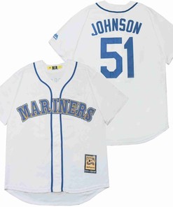 Randy Johnson #51 Seattle Marines 2020 Mlb White Jersey - Robokeg