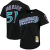 Randy Johnson Arizona Diamondbacks Mitchell & Ness Fashion Cooperstown Collection Mesh Batting Practice Jersey - Black Mlb - Robokeg