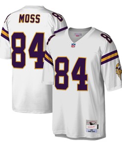 Randy Moss Minnesota Vikings Mitchell And Ness Legacy Replica Jersey White Nfl - Robokeg