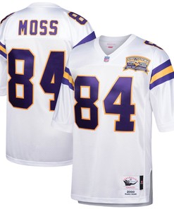Randy Moss Minnesota Vikings Mitchell & Ness 2000 Authentic Throwback Retired Player Jersey - White Nfl - Robokeg