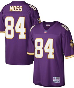 Randy Moss Minnesota Vikings Mitchell & Ness Big & Tall 1998 Retired Player Replica Jersey - Purple Nfl - Robokeg