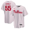 Ranger Suárez 55 Philadelphia Phillies Men Jersey - White - Robokeg