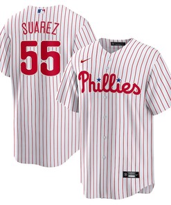 Ranger Suárez 55 Philadelphia Phillies Men Jersey - White - Robokeg