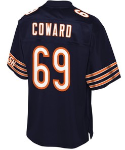 Rashaad Coward Chicago Bears Nfl Pro Line Player Jersey - Navy - Robokeg