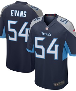 Rashaan Evans Tennessee Titans Game Jersey - Navy Nfl - Robokeg