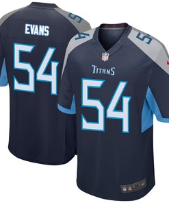 Rashaan Evans Tennessee Titans Game Player Jersey - Navy Nfl - Robokeg