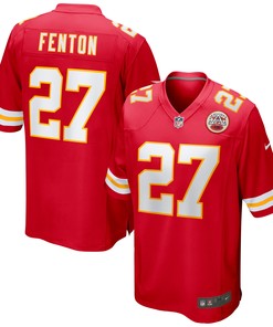 Rashad Fenton Kansas City Chiefs Game Jersey - Red Nfl - Robokeg