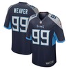 Rashad Weaver Tennessee Titans Game Jersey - Navy Nfl - Robokeg