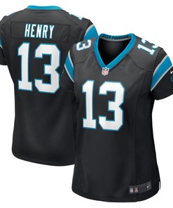 Rashaun Henry Carolina Panthers Womens Player Game Jersey - Black Nfl - Robokeg