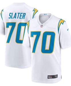 Rashawn Slater Los Angeles Chargers Game Jersey - White Nfl - Robokeg