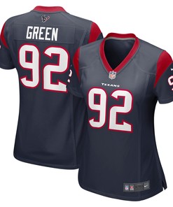 Rasheem Green Houston Texans Womens Game Player Jersey - Navy Nfl - Robokeg